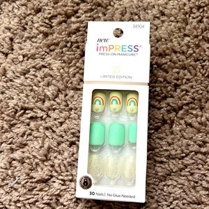 Impress limited edition press on manicure